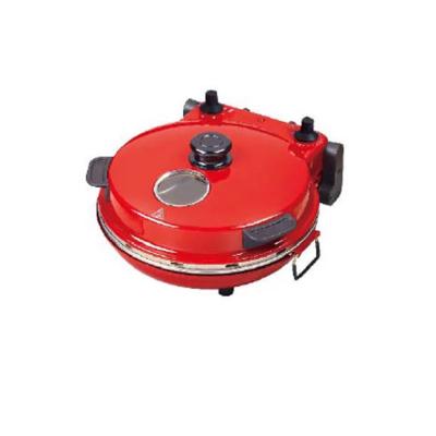 China QL31 Household 12 Inch Diameter Electric Stone Frying Pan Rotating Pizza Maker for sale