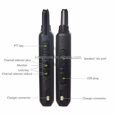 China Mini Walkie Talkie, Wholesale WLN KD C1 WLN KD C1 Two Way Radio PKT 03 UHF Slim CB Pocket Two Way Radio for sale