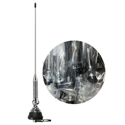 China Stainless Steel Antenna 26-28MHZ 27mhz Ham Radio Antenna 2.5dBi Mobile Cb Communication Antenna for sale