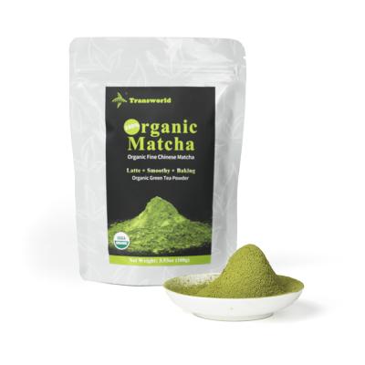 China Instant Tea Powder Matcha Green Tea Powder Wholesale Private Label for sale