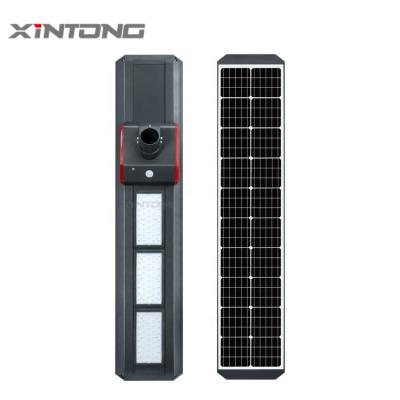 China Low Price Distric HIGHWAY 60w All In One Outdoor Integrated Solar Led Street Light for sale