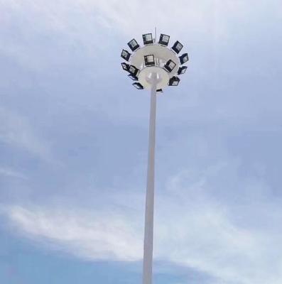 China Outdoor Square Circuits Design Ornamentl Lighting Solar Pole Lights With 4 Lamps for sale