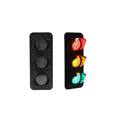 China Traffic Safety Led Warning Lights Full Screen Directional Led Traffic Light 100mm Waterproof Traffic Light for sale