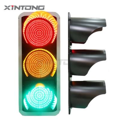 China Road Safety Led Alarm Seeing 200mm 300mm Full-ball Red Green Yellow Solar Led Radio Led Traffic Light, Traffic Light Lights, Traffic Light for sale