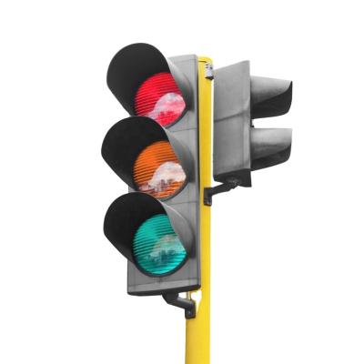 China Traffic Safety Led Warning Lights 20 Years Factory Free Sample High Quality Mini Smart Led Traffic Indicator Lights for sale