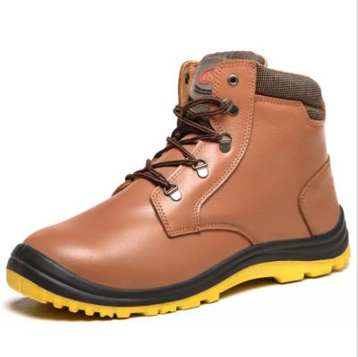 China Fashion Trend Winter Water Proof Work Safety Shoes Genuine Leather Cold Resistant Safety Shoes for sale