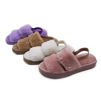 China Wholesale Women Anti-slippery Slippers Shoes For Indoor Soft Slippers For Women Plush Shoes for sale