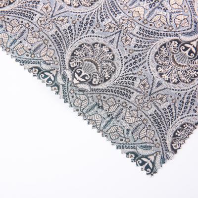 China Custom Anti-Mildew Jacquard Fabric Custom Made Polyester Yarn Dyed Jacquard for sale