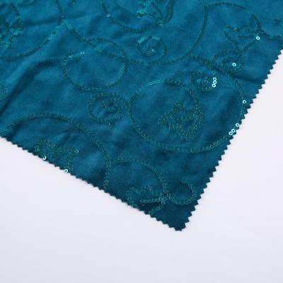 China Antistatic Customized Color Velvet Fabric Price Per Meter for sale