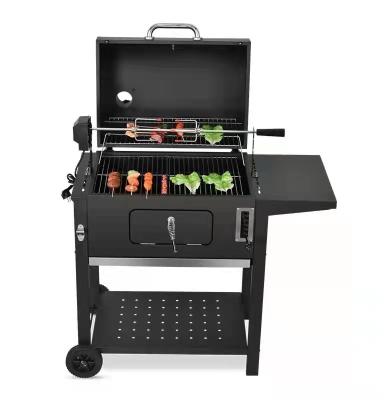 China New Series Heavy Duty Outdoor Kitchen Backyard Party Patio BBQ Portable Wheeled Camping Charcoal Grill for sale