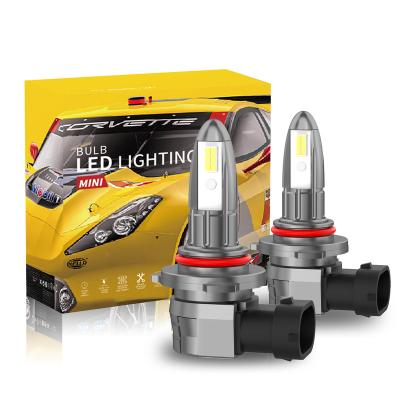 China Aviation 2022 New P23 Aluminum All In One Super Bright Mini Headlight Bulb 30W 2400LM 9005 LED Fog Lights For Car for sale