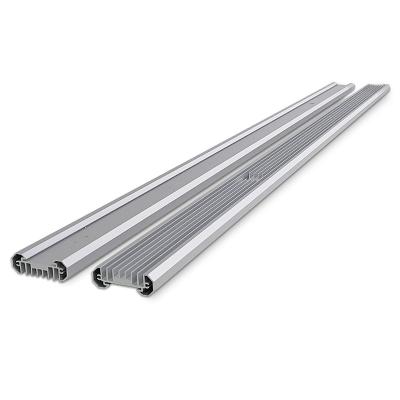 China Extruded Aluminum Profiles Aluminum Extrusion Separate PCB Led Radiator lm301b lm301h 4ft Linear Bar Heatsink for sale