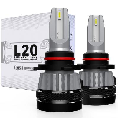 China Newest Aviation L20 60w 8400lm h1 h3 h7 h11 9005 hb3 6000k good price aluminum 6063 xenon kit 9006 hb4 led headlight bulb for car for sale