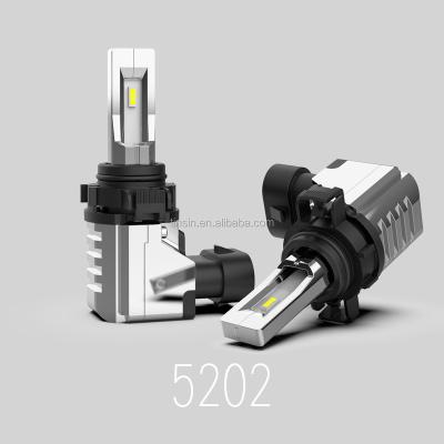 China High quality 6063 S8 aluminum 5202 H16 led headlight kit 30w 4200lm led headlight bulbs 6000k 3000k 4300k 5000k for sale