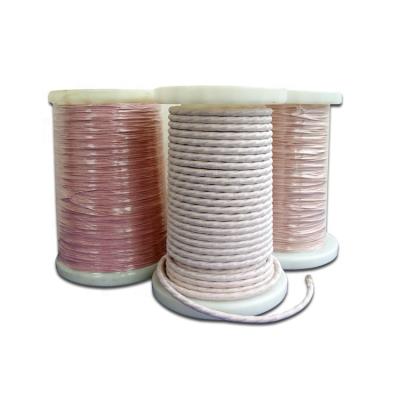 China Stranded Enameled Copper Wire Silk Covered 0.2mm Heating Wire Magnet 0.03mm 0.05mm 0.08mm 0.1mm Litz for sale