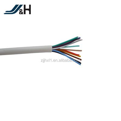 China Bare Copper 4 Core 6 Core 8 Core Security Electrical Alarm Cable for sale