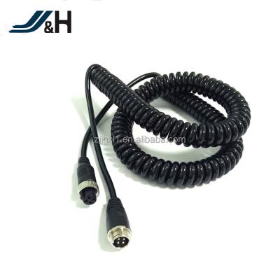 China Black Braiding Microphone 100% Wireless Coiled XLR Microphone Cable for sale