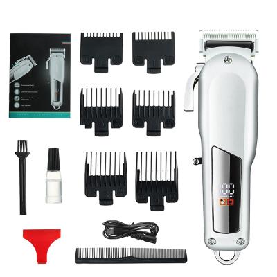 China Professional Salon Barber Retouching Kit Adjustable Hotel Hair Cutting Professional Clippers for sale