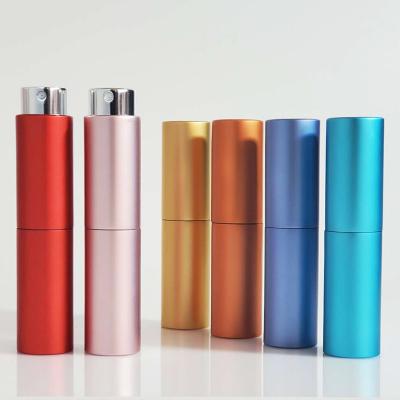 China Personal Empty Aluminum Mist 5ml 15ml 20ml Portable Mini Perfume Atomizer Customs Fine Care 8ml 10ml for sale