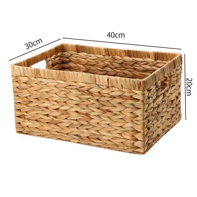 China Viable set of 3 straw baskets for the latest gifts wholesale with 100%handmade for sale