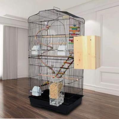 China Breathable Size Ready Stock Iron Wire Large Pet Bird Luxury Large Cage House for sale