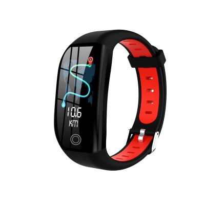 China GPS navigation SDK result for women agptek smartwatch for Android F21 1.14 inch 135x240 resolution heart rate smart wristband smart bracelet for sale