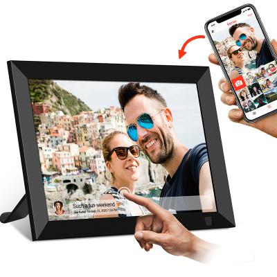 China Wifi 2021 cheap price high resolution touch screen 10 inch wifi cloud digital photo frame with visual picture function for sale