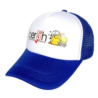 China Sporty wholesale Custom logo Promotional outdoor sport baseball for sublimation printing wholesale Multicolor 5 Panel foam trucker cap for sale