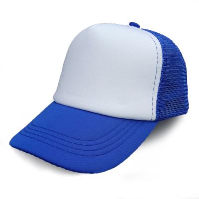 China High Quality Multicolor Mesh Foam Sporty Sports Unisex Hat For White Sublimation Transfer 5 Panel Kids And Adults Trucker Mesh Hats for sale