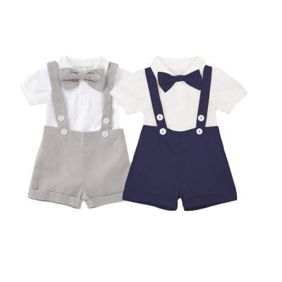 China Toddler Boys Casual Clothing Sets Summer Baby Suit Gentleman Suits Formal Clothes Wedding Party Suit Clothes Baby Boy for sale