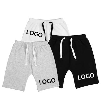 China Breathable Custom Organic Cotton Toddler Baby Clothing Unisex Knit Pants Plain Solid Color Baby Pants for sale