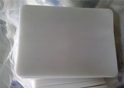 China White color square shape HDPE plastic cutting board food safe grade for sale