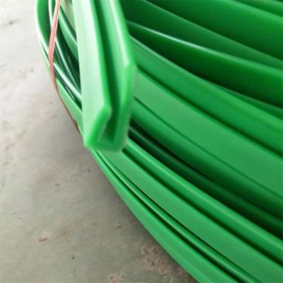 China low friction of coefficient uhmwpe plastic orbit track rails green color for sale