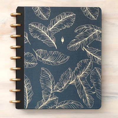 China Hardcover Advanced customization Business Cork Cover Notebook Hard Cover Notebook A5 Pu Leather Notebook Cover for sale