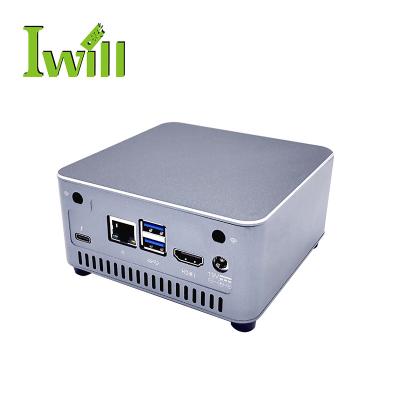 China NEW barebone boot electricity mini mini nuc pc i7-10510U computer with M.2 port 1* TYPE-C Linux system for sale