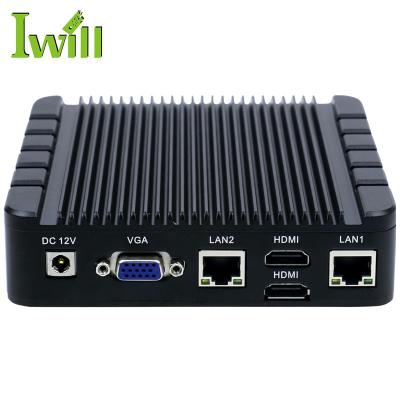 China Onboard 32G EMMC SIM Card Slot Mini Fanless PC With 3G Modem No Monitor for sale