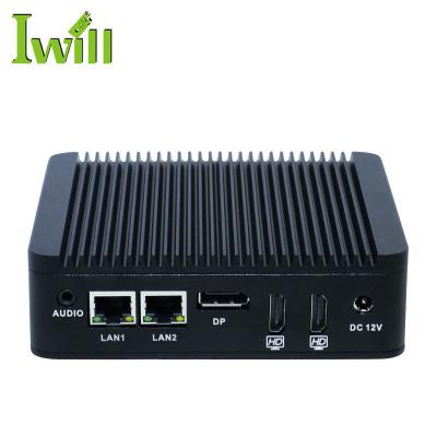 China 2018 Industrial Hot Sale N3160 Quad Core Fanless Mini PC Desktop Support Linux for sale