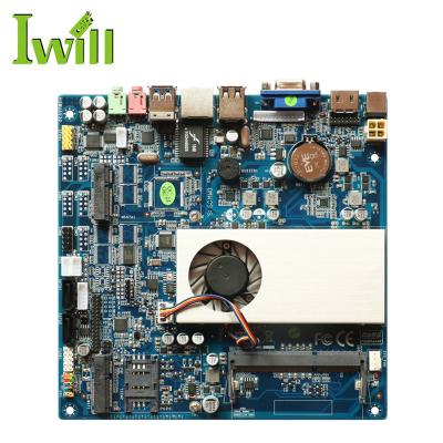 China Mini desktop computer itx motherboard i7 4500U 1LAN support linux for sale