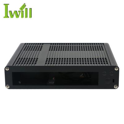 China With cheap price industrial PC fan case 2510 itx mini case fan support 2.5 HDD for sale