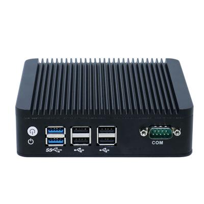 China Industrial PC N3160 sim 3g card slot 2 fanless nic barebone smart mini quad core for win 10 for sale