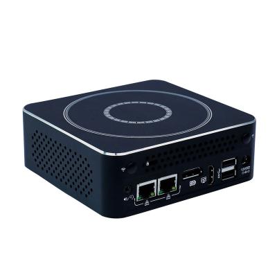 China Industrial I Mini PCCore i7 7500u Ubuntu Barebone Powerful 4K System HD HTPC Computer With Fan for sale