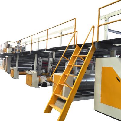 China CLOTHING High Precision 120 Speed ​​5 Layer Corrugated Cardboard Production Line for sale