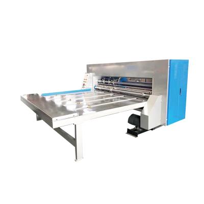 China Corrugated Cardboard Box High Speed ​​Corrugated Rotary Cardboard Slotter Machine For Making Pizza Box for sale