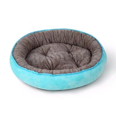 China Manufacturer Wholesale Breathable Short Plush Warm Dog Beds Non Slip Bottom for sale