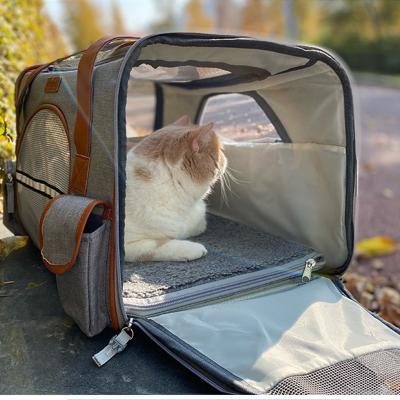 China Large Viable Dog Bag Pet Backpack Cross - Body Bag Solid Color Multi Purpose Shoulder Bags Pet Carrier For Cats Dogs Stuff Dog Accessories for sale