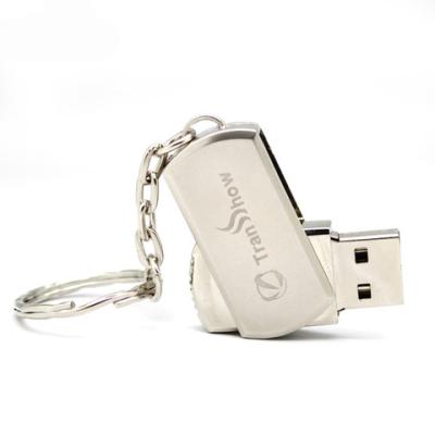 China Kongst hot sale 2GB Metal swivel USB with custom logo/custom usb flash drives for sale