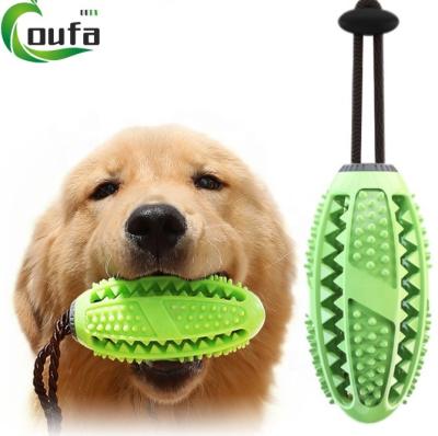 China Toy Balls Durable Dog Chew Toy Balls Durable Interactive Chew Food Ball Hard Interactive Funny Dog Toy Ball Cleaning Rubber Accessories for sale