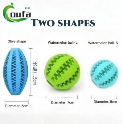 China Stocked Hot Selling Durable Dog Toys Pamper Rubber Tooth Cleaning Ball Dog Chew Toys For Puppy Teething for sale