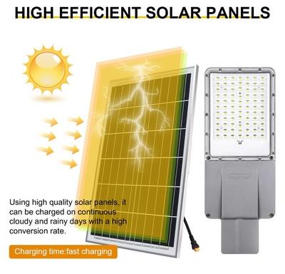 China Aluminiumlegierung Solar LED Straßenlaternen Warm Weiß DC12V IP65 Wandmontiert zu verkaufen