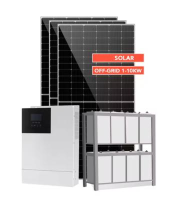 China Solar Solution Provider 5kw 10kw 20kw 30kw Off Grid Solar Power System for sale